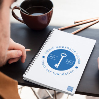 Carnet Société de Crédit Immobilier Personnalisé Moderne