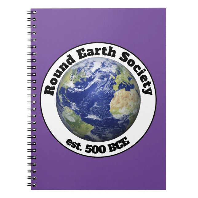 Carnet société de la terre ronde (Devant)