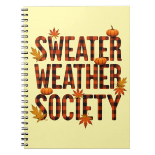 Carnet Société Sweater Weather Conception Cosy Saison Aut
