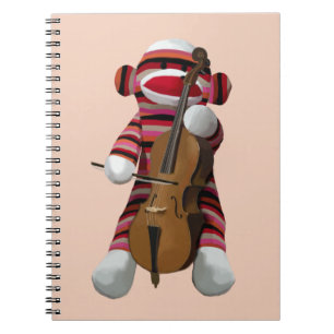 Carnet Sock Monkey et Cello 2