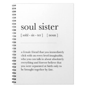 Carnet soeur âme Définition Signification Dictionnaire Ar