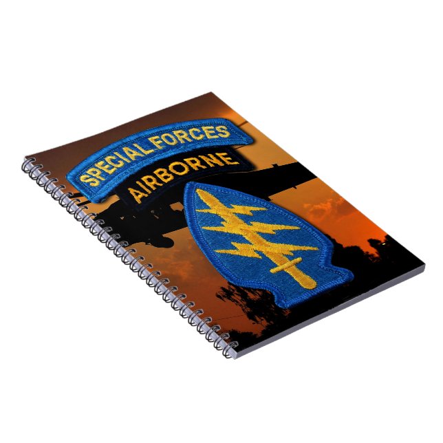 Carnet SOF SFG SOC des bérets verts SF de groupe de (Côté Droit)