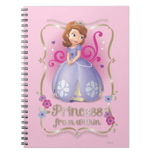 Carnet Sofia : Princesse de l'intérieur