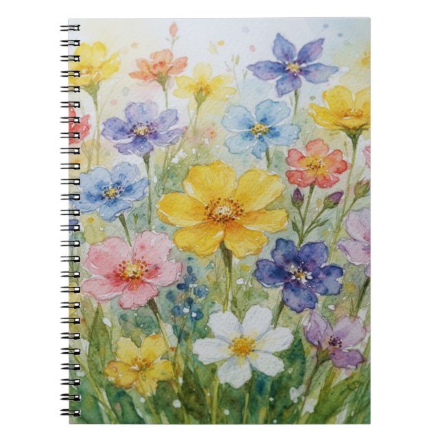Carnet Soft Floral Pattern Collection (Devant)