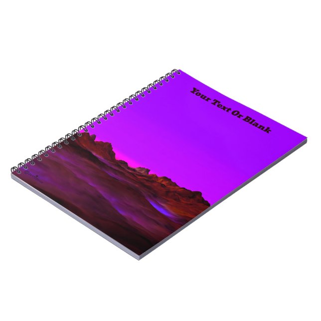 Carnet Soirée Désert Calme (Côté gauche)