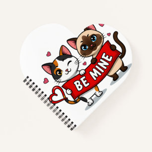 Carnet SOIS MIEUX Chats de la Saint-Valentin Adorables