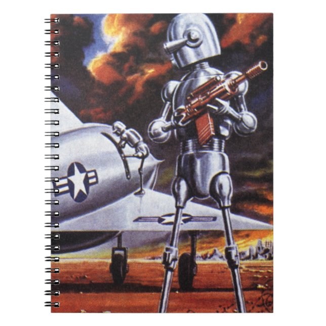 Carnet Soldats de robots militaires de science-fiction vi (Devant)