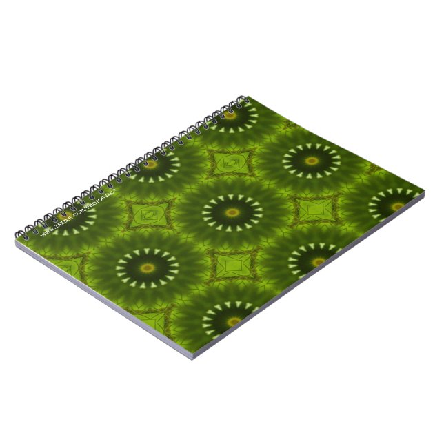 Carnet Soleils verts (Côté gauche)