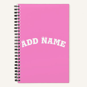 Carnet Solide Plain Taffy Bébé rose