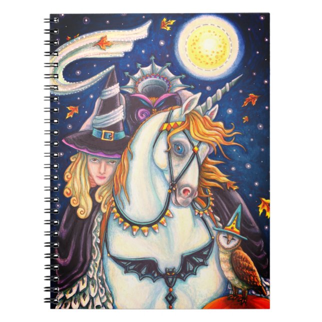 CARNET SOMMEIL, SANS TÊTE GOTHIQUE, UNICORN, OWL (Devant)