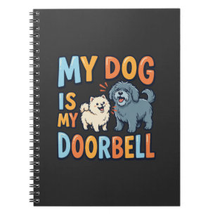 Carnet Sonnette Drôle de Chien pour Amateur d'Animaux