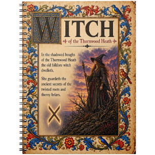 Carnet Sorcière, Art de Bestiaire Médiéval