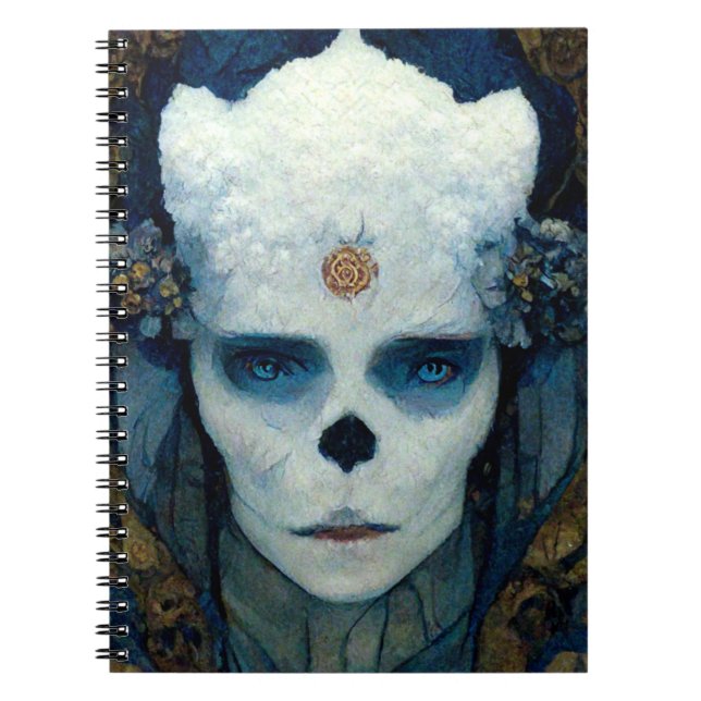 Carnet Sorcière de glace Imaginaire Sci-Fi Art (Devant)