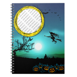 Carnet Sorcière d'Halloween, Jack o'Lanterns, Cadre photo
