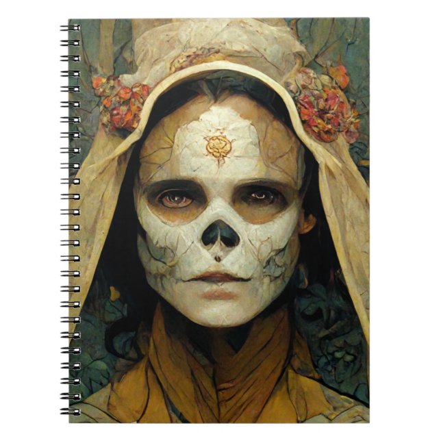 Carnet Sorcière en bois 1 Imaginaire (Devant)