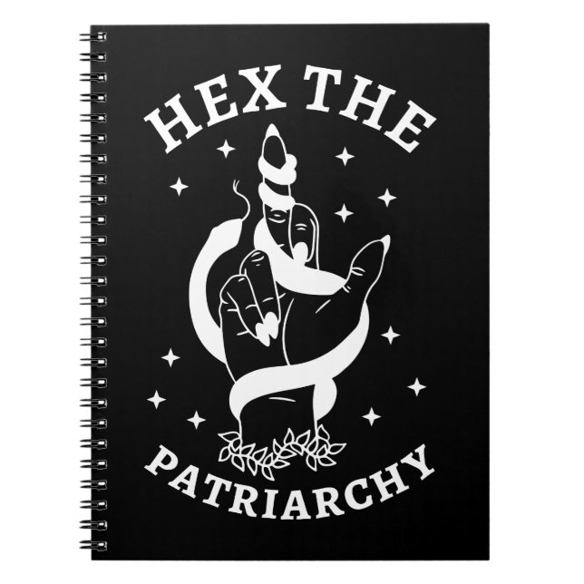 Carnet Sorcière féministe - Hex Le Patriarcat III (Devant)