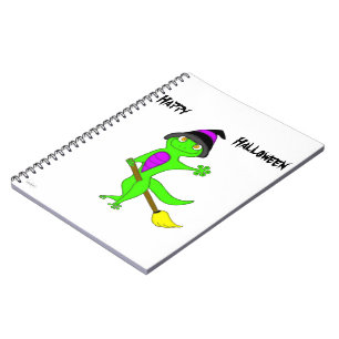 Carnet sorcière gecko
