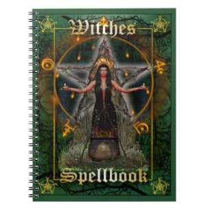 Carnet Sorcières Spellbook - élément de la terre