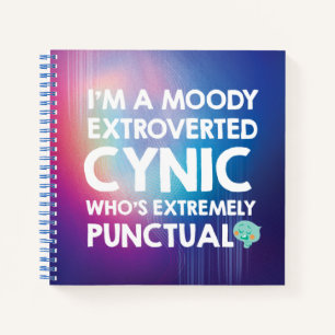 Carnet Soul 22 - Je suis Un Cynique Moody Extroverted