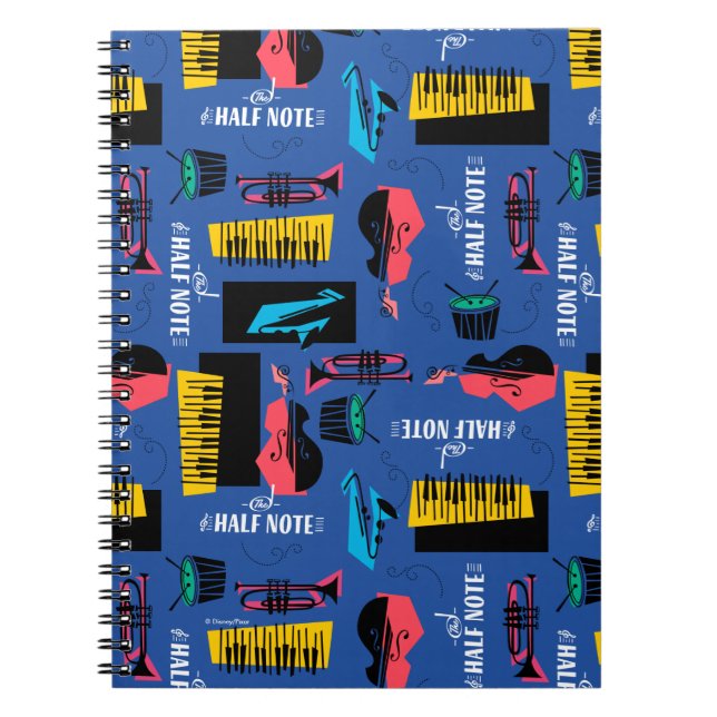 Carnet Soul | Jazz Instrument Motif (Devant)