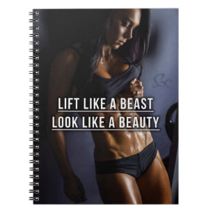 Carnet Soulevez comme une bête, ressemblez à une beauté -