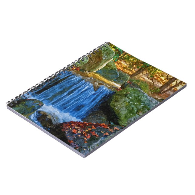 Carnet Source d'eau bleue (Côté gauche)