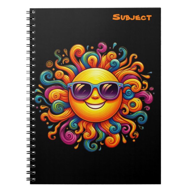 Carnet Sourires ensoleillés (Devant)