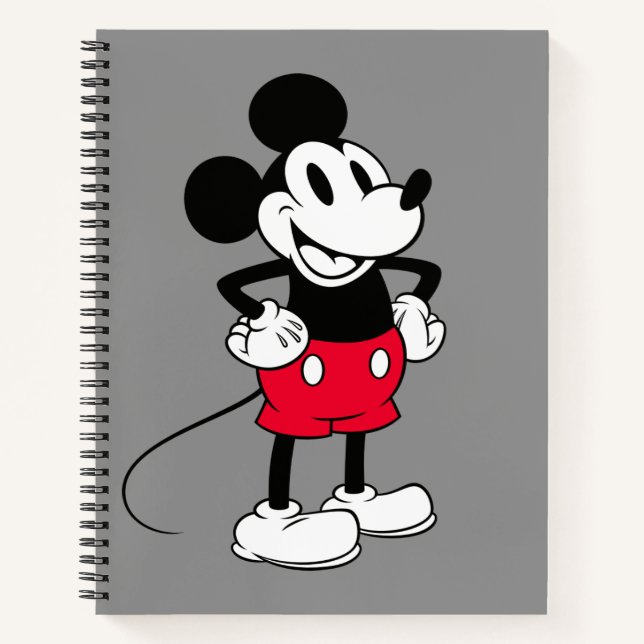 Carnet Souris classique Mickey | Une Véritable Origine (Devant)