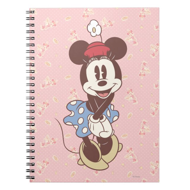 Carnet Souris Minnie classique (Devant)