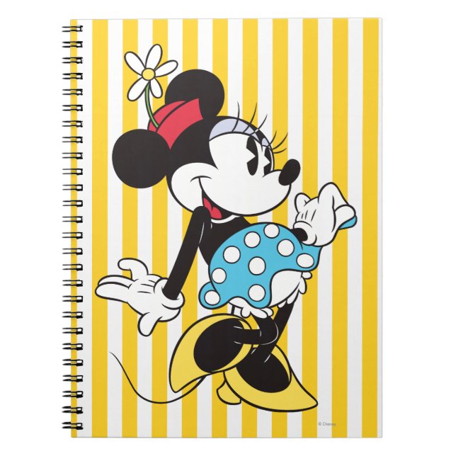 Carnet Souris Minnie classique 3 (Devant)