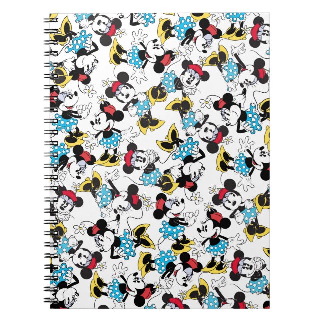 Carnet Souris Minnie classique 4 (Devant)