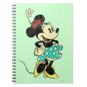 Carnet Souris Minnie Classique Vintage