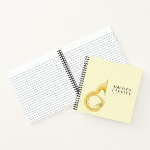 Carnet Sousaphone Marching Band Musique Enseignant Musici