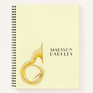 Carnet Sousaphone Marching Band Musique Enseignant Musici