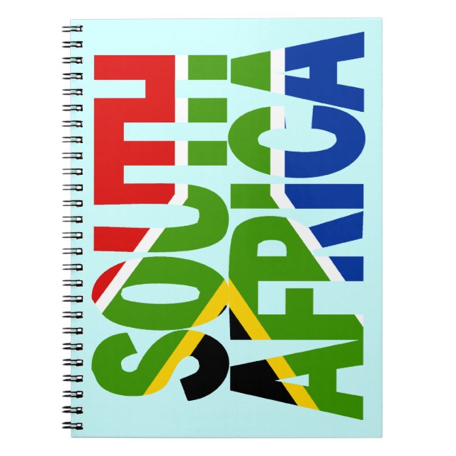 Carnet South Africa + Flag (Devant)