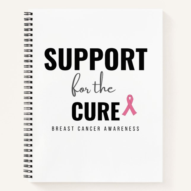 Carnet soutien pour le traitement du cancer du sein Carne (Devant)