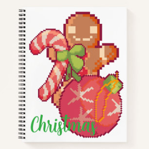 Carnet Souvenirs de Noël pixelart, Pixel Art