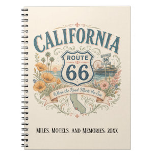 Carnet Souvenirs du voyage sur la route 66 en Californie