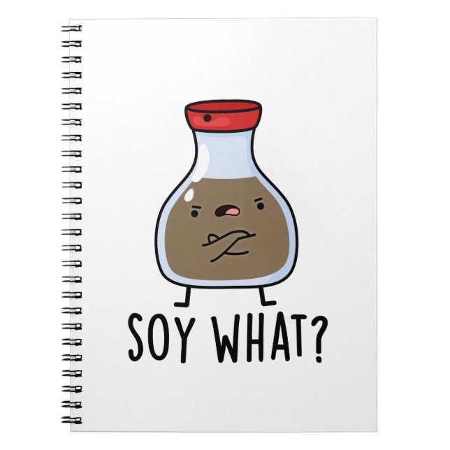 Carnet Soy Quel Drôle Pun De Sauce De Soja (Devant)