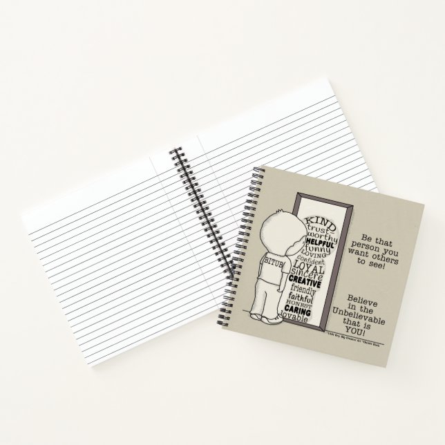 Carnet Soyez cette personne (Intérieur)