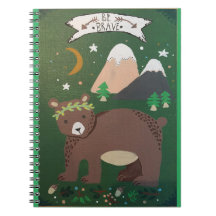 carnet "Soyez courageux"