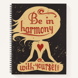 Carnet Soyez En Harmonie Avec Vous-Même