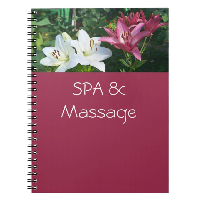 Carnet SPA et massage (Devant)