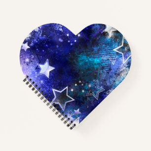 Carnet Space Background with Stars