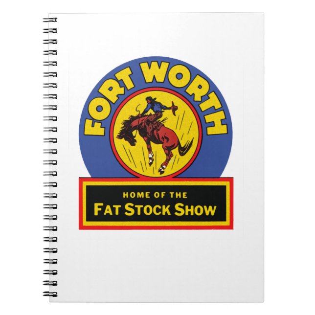 Carnet Spectacle Stock de Fort Worth (Devant)