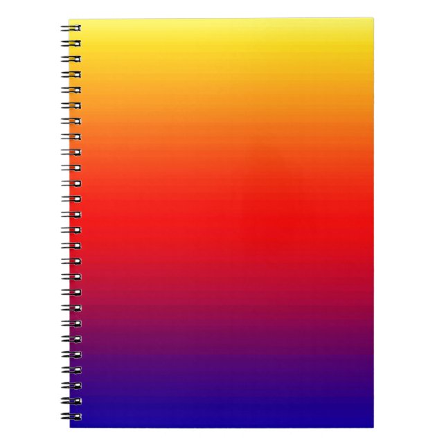 Carnet Spectre des couleurs horizontales -1 (Devant)