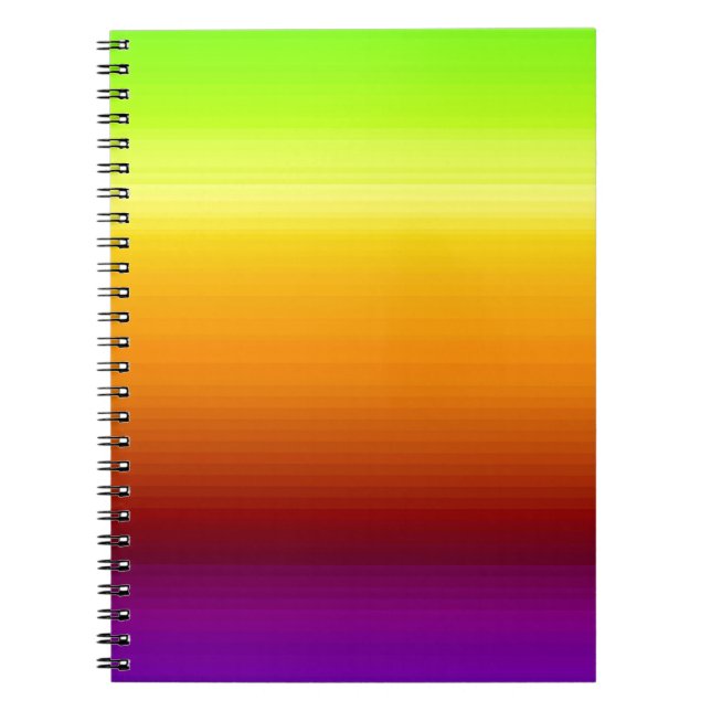 Carnet Spectre des couleurs horizontales -3 (Devant)