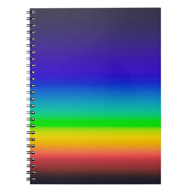 Carnet spectre solaire réel (Devant)