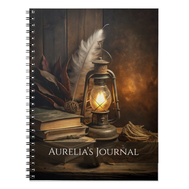 Carnet Spellbook Candlelit - Cosy Witch Journal (Devant)