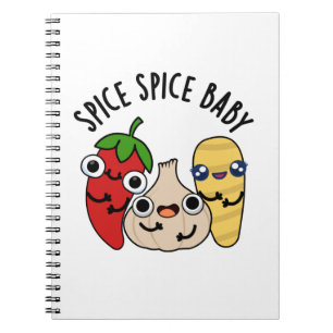 Carnet Spice Spice Baby Funny Food Pun